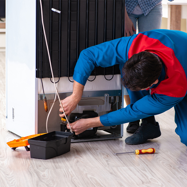 how much do you charge for refrigerator repair services in Fair Haven Minnesota